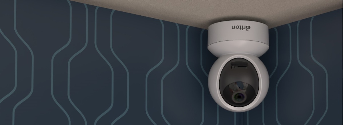 نصب سقفی دوربین وای فای 2 مگاپیکسل برایتون مدل BIoT-72P8